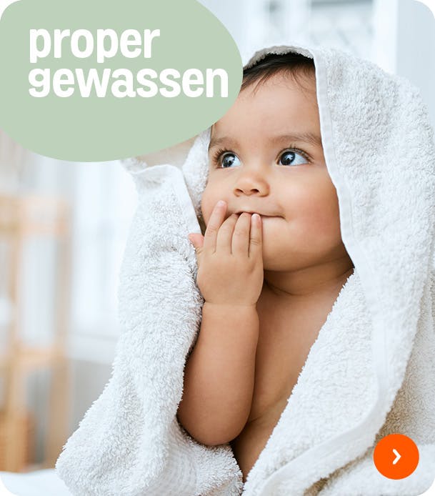 Babyboek - Proper gewassen