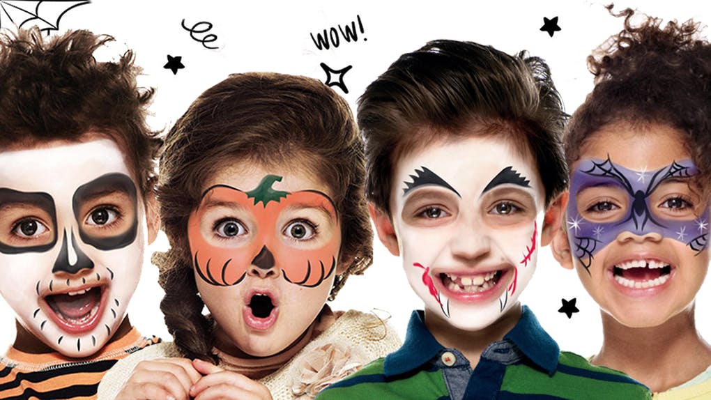 Halloween schmink-ideetjes voor kinderen
