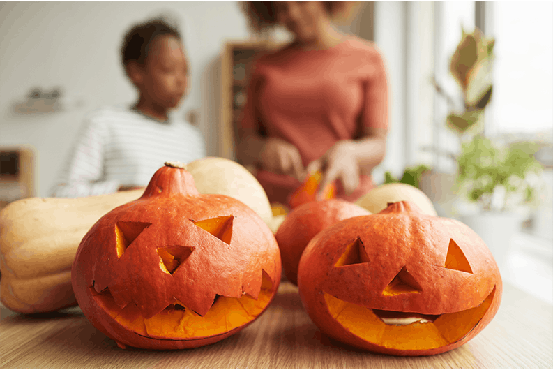 Halloween pompoenen maken Halloween pompoenen maken