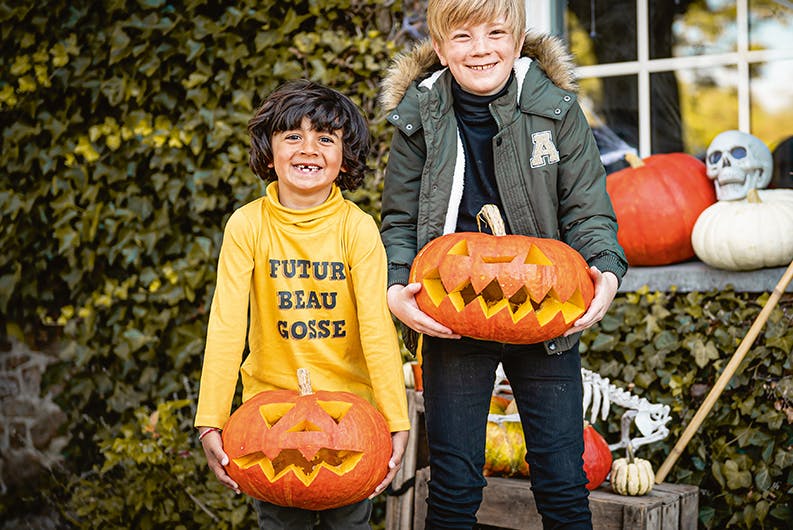 Halloween pompoenen maken Halloween pompoenen maken