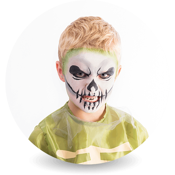 Schminken Halloween Zombie