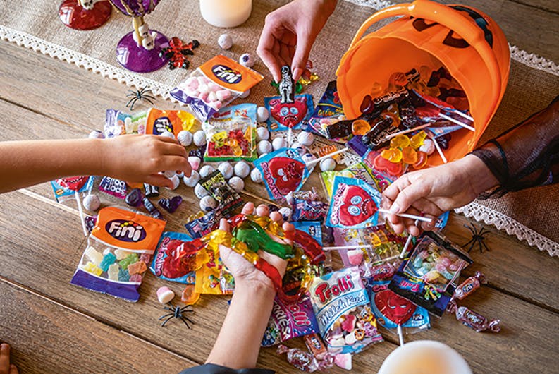 Trick or Treat tocht Halloween Trick or Treat tocht Halloween