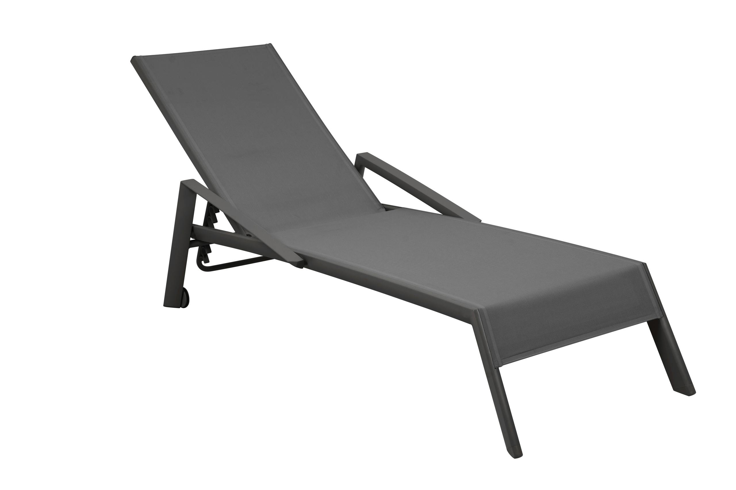 Transat Réglable Gris 5 Positions - WERKA PRO™ Par Provence Outillage