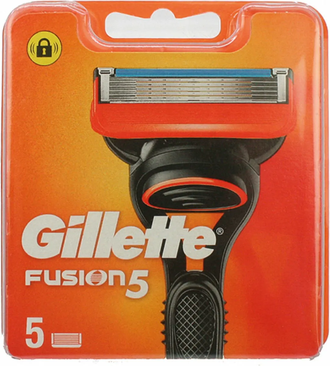 Rasoir Gillette Fusion5 – Manche + 2 Recharges De Lames, 5 Lames