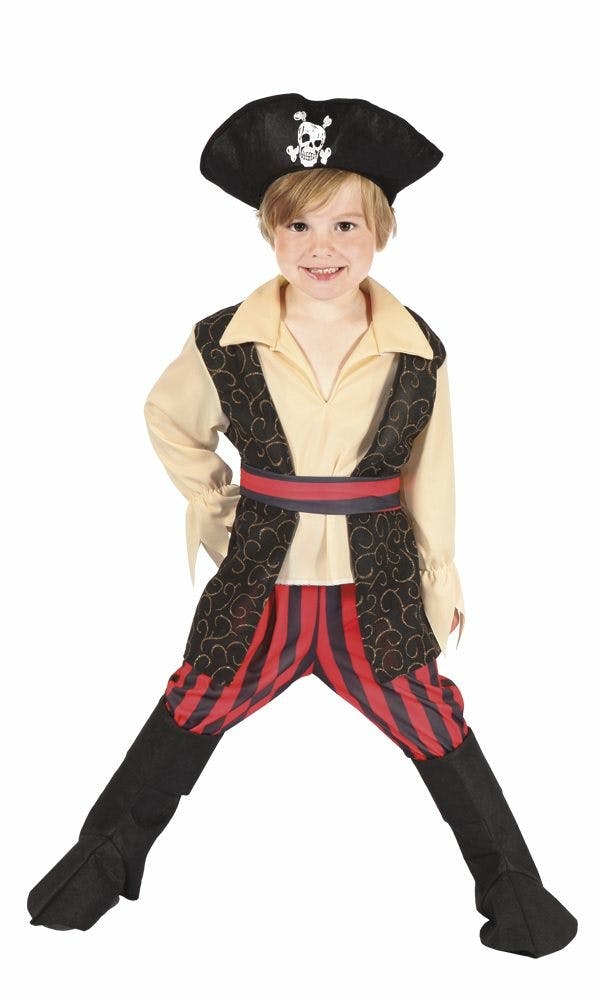 Natte sneeuw Hardheid caravan Kostuum Piraat Rocco - Maat 104