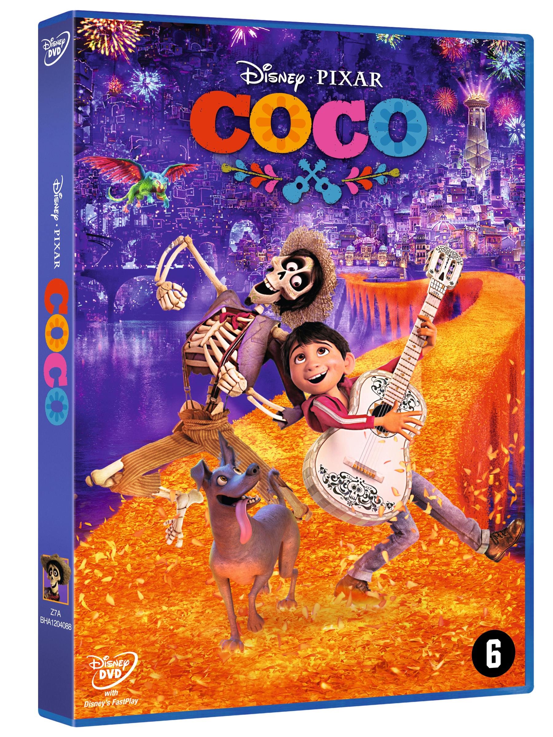 Springplank Auto Echt Dvd Disney Coco