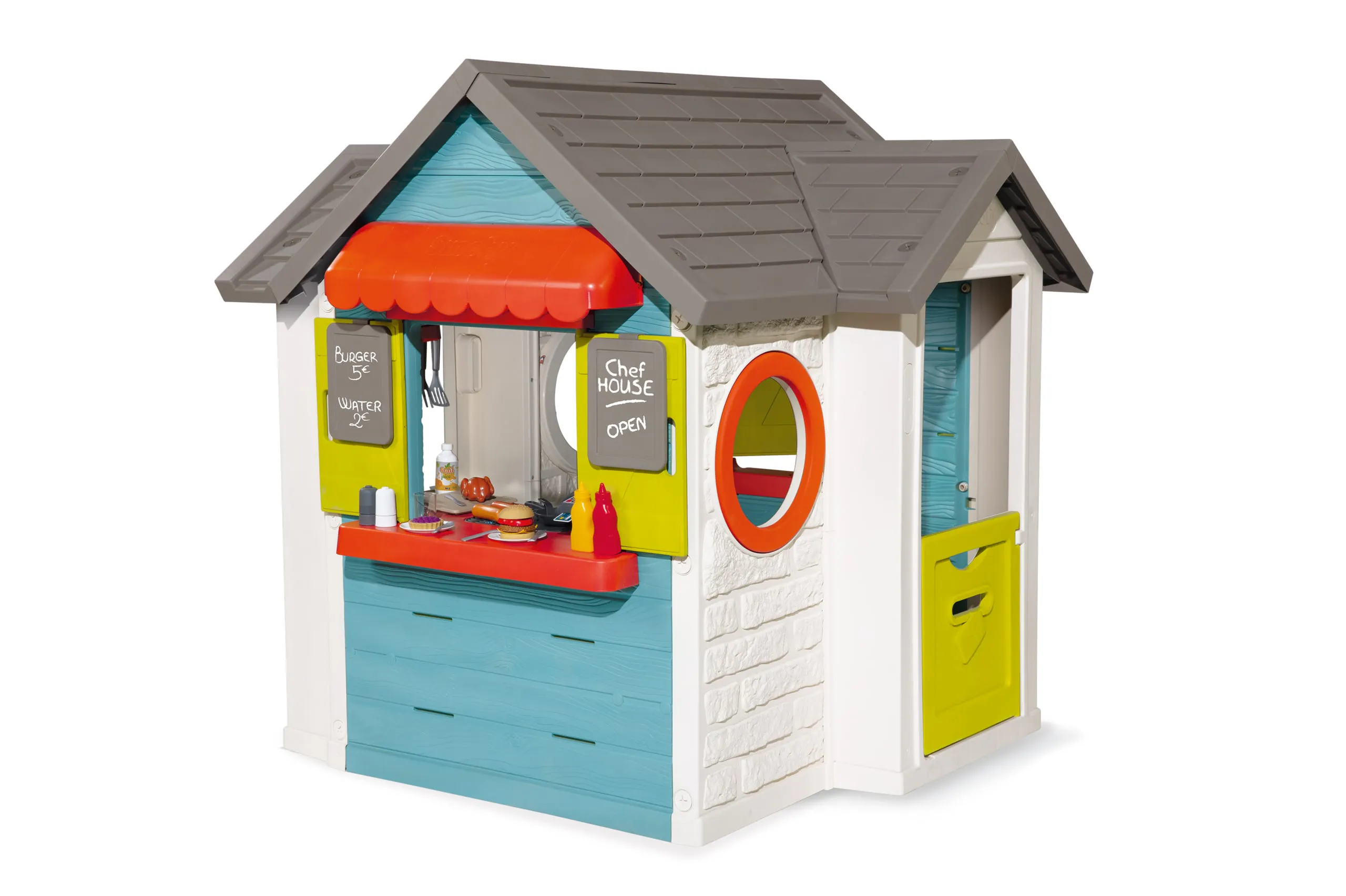 Set cuisine Smoby carotte et aliments avec des hamburgers