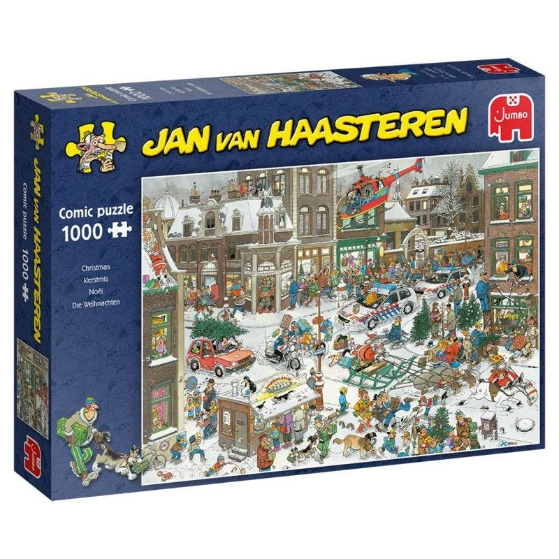 Annoteren Ban dorst Jan van Haasteren Kerstmis legpuzzel 1000 stukjes