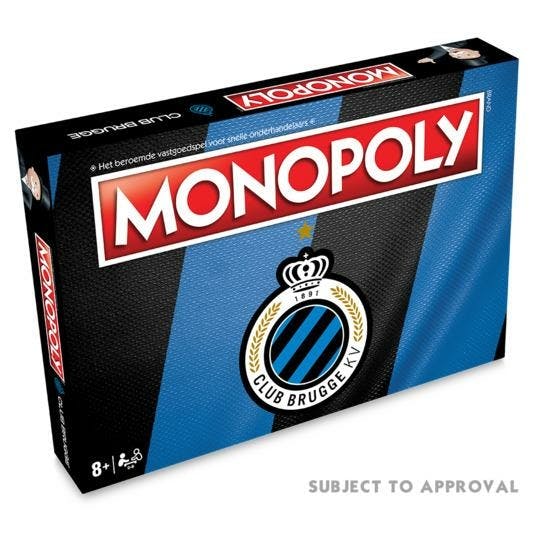 Reserve Begeleiden het dossier Monopoly Club Brugge - Bordspel
