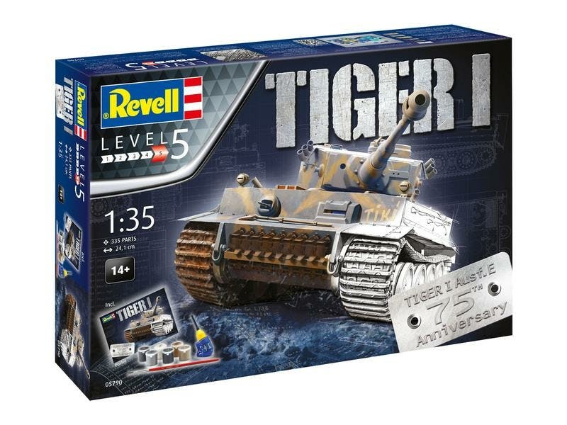 Struikelen Weven lineair Revell Gift-Set "Tiger I" Ausf. E 75Th Anniversary