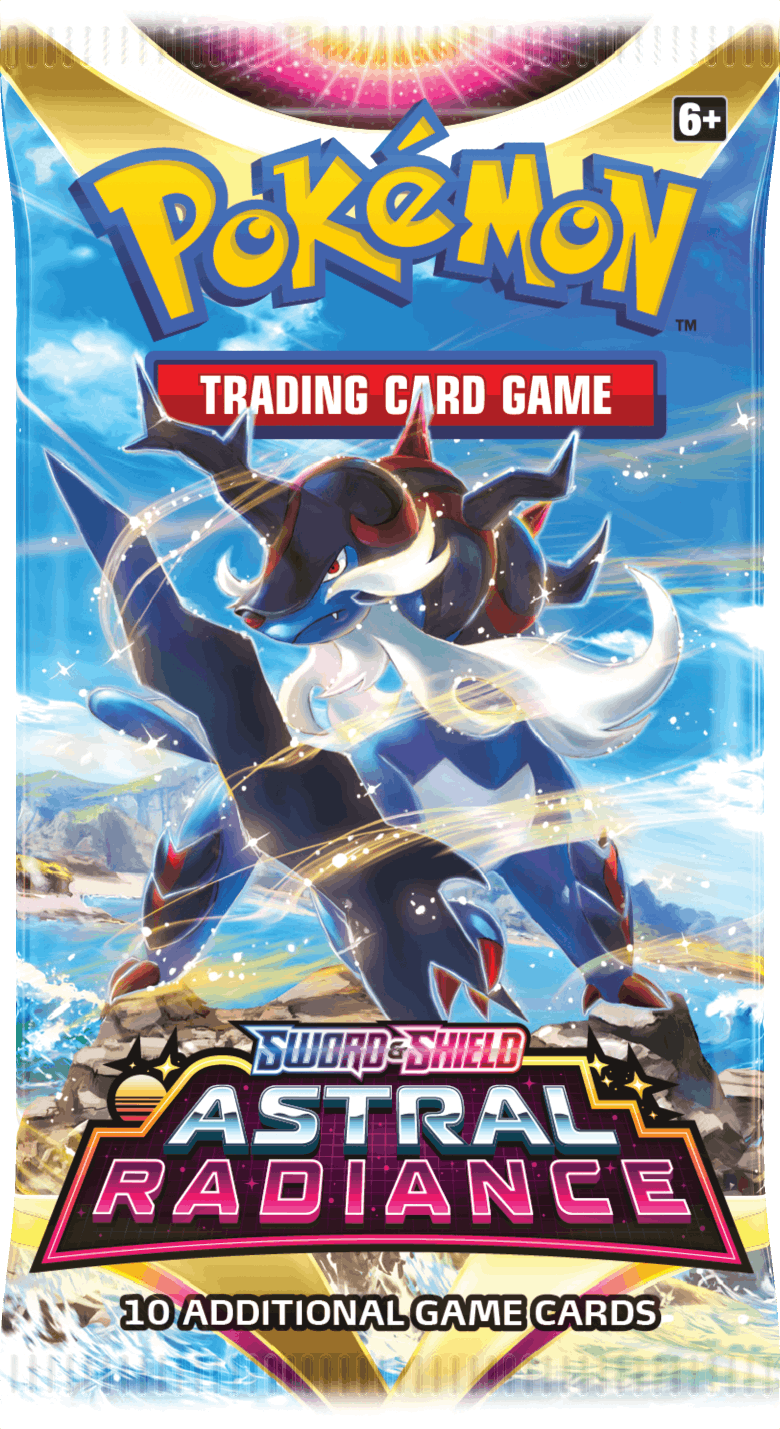 server Vooraf Correspondentie Pokémon TCG: Sword & Shield-Astral Radiance Booster Pack