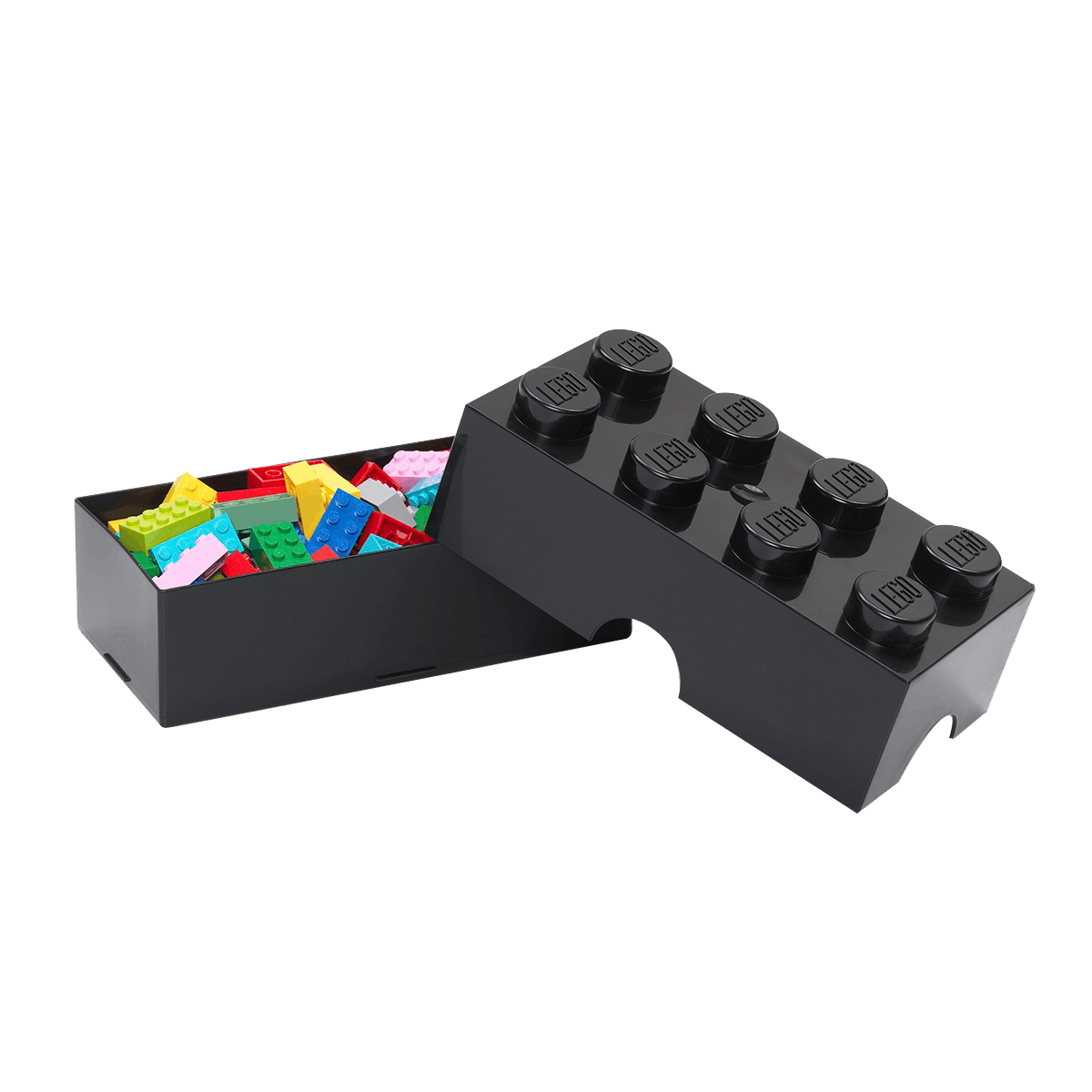 wenkbrauw Wetenschap sokken Lego Box Classic Brooddoos - Zwart