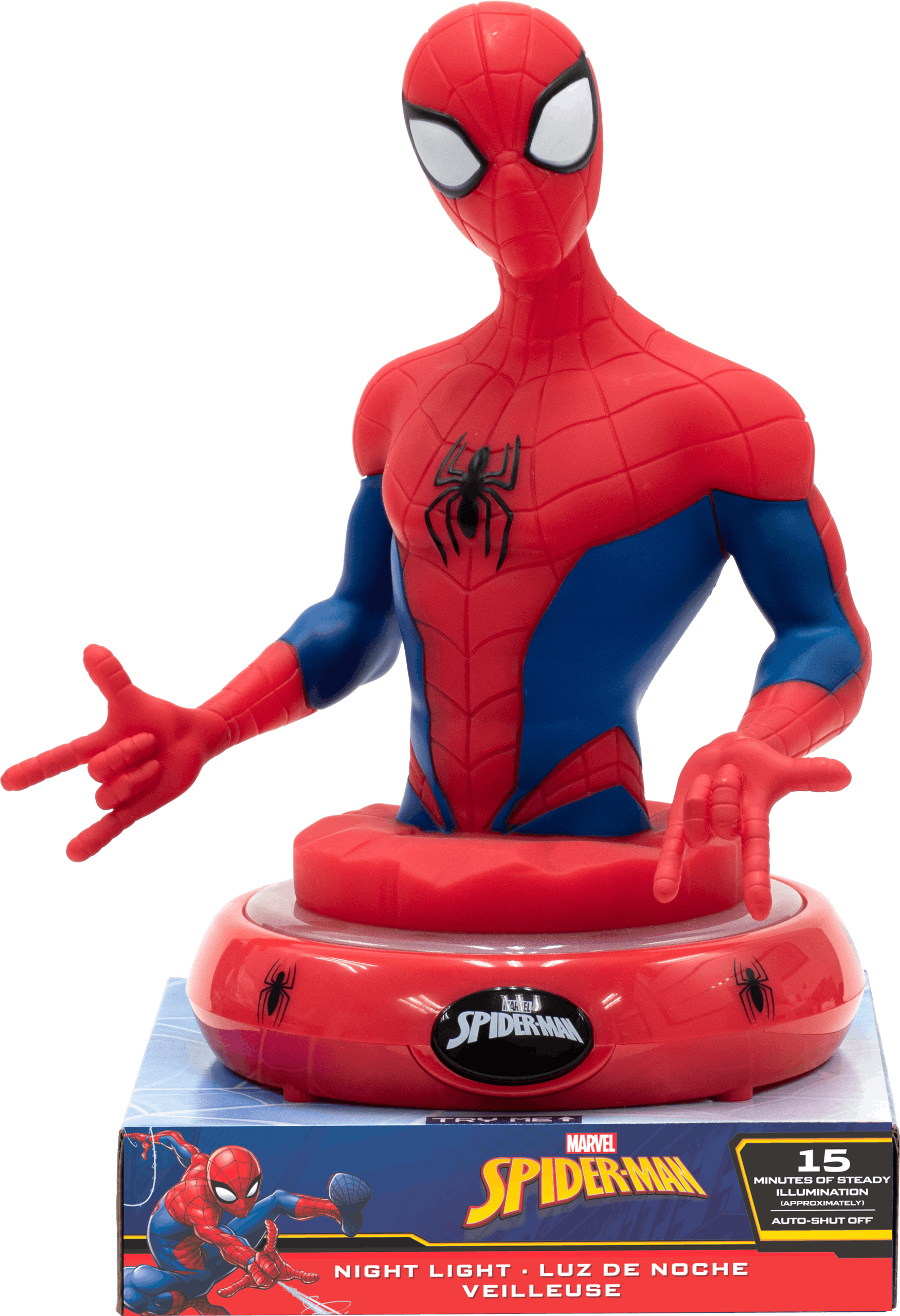 dynastie Horizontaal groet 3D Nachtlamp Spider-Man