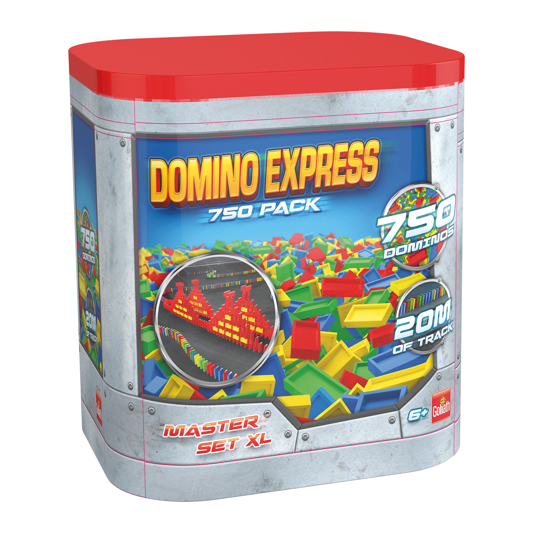 ontwerp Ontslag Mars Goliath Domino Express 750 Dominostenen