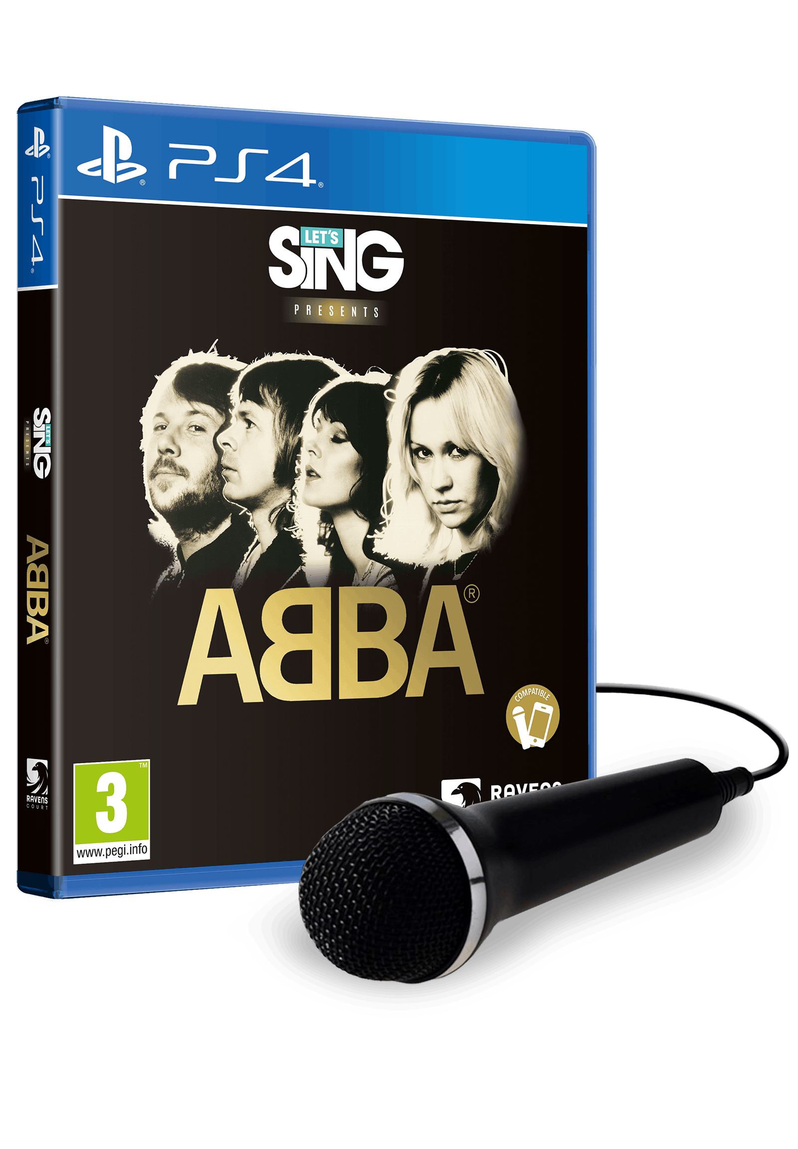 Rennen Tot stand brengen Noordoosten PS4 Let's Sing Abba + 1 Micro NL