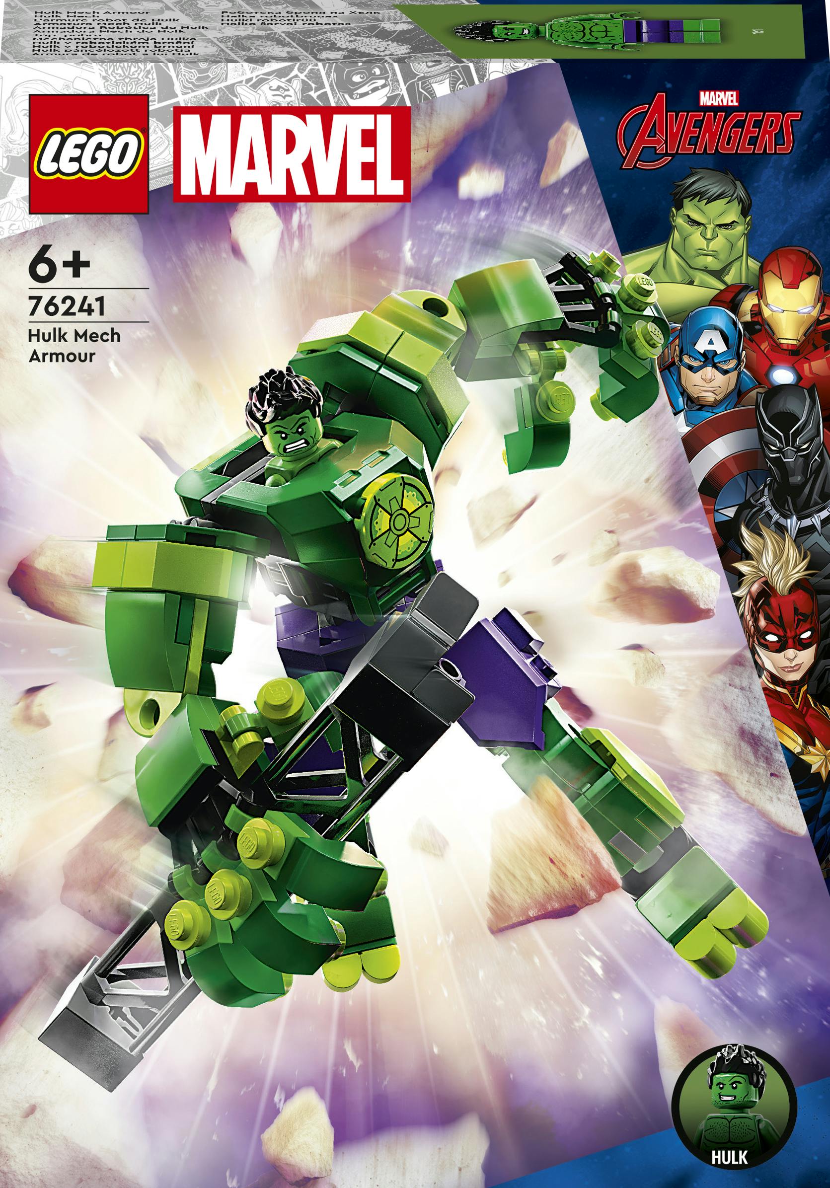 Marvel Avengers Marvel Hulk mechapantser Constructie Speelgoed (76241)