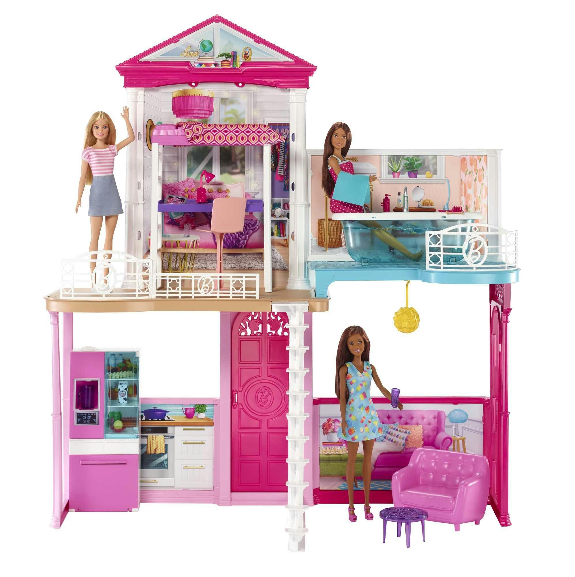 Pour Barbie Barbie Accessoires Maison Barbie La Maison Malibu