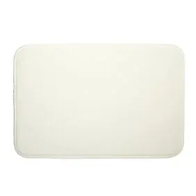 Lkw Ogechi Tapis de Bain Antidérapant 40x60 cm pour Sol de Salle de Bain, Couleur Unie Tapis de Bain Extra Doux, Super Absorbant et Lavable en Machine Tapis Salle de Bain (Champagne
