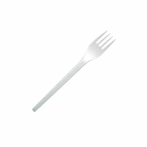 Lot De 20 Fourchettes En Papier Blanc - Biodégradables - Pour Pique-nique, Bureau, Fête, Repas à Emporter