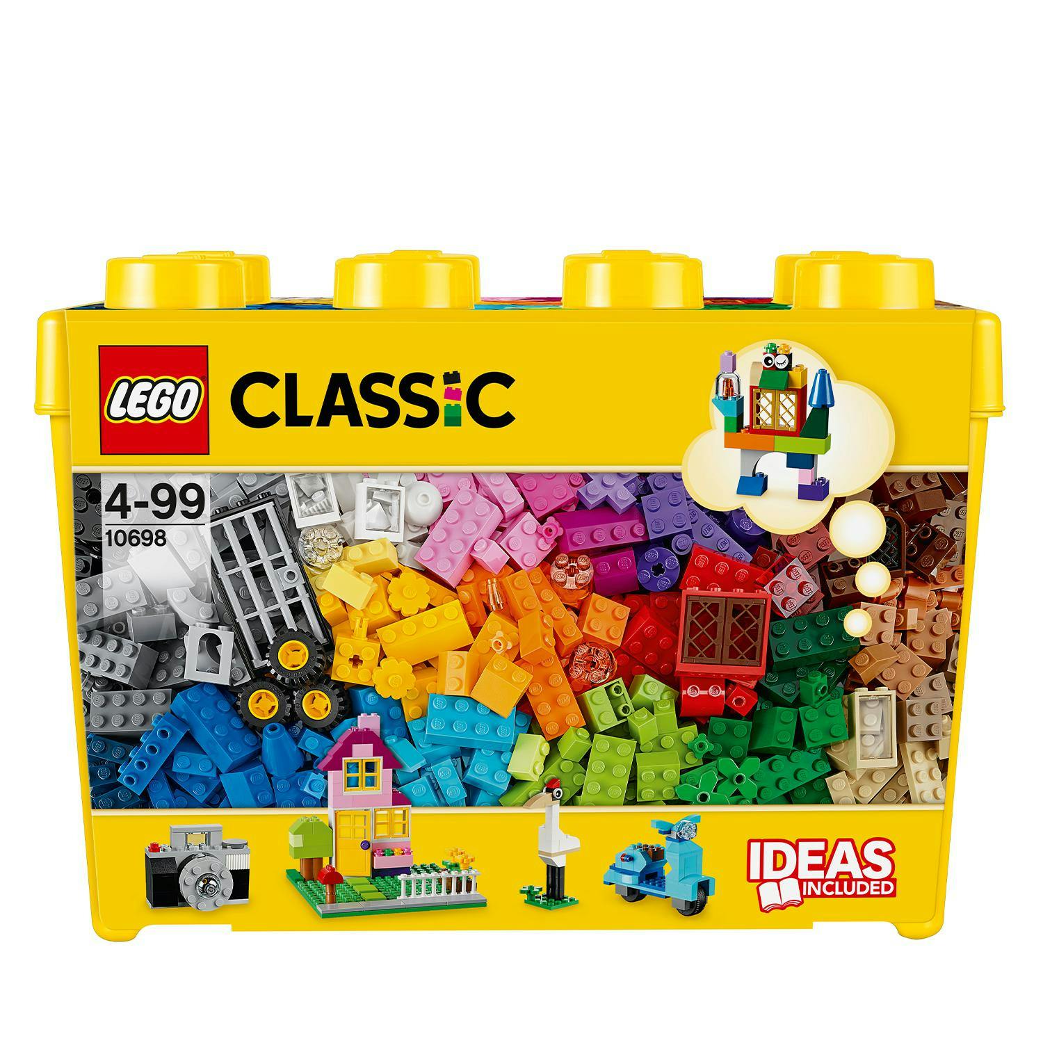 Onrechtvaardig Sinis Lagere school LEGO Classic Creatieve Grote Opbergdoos (10698)