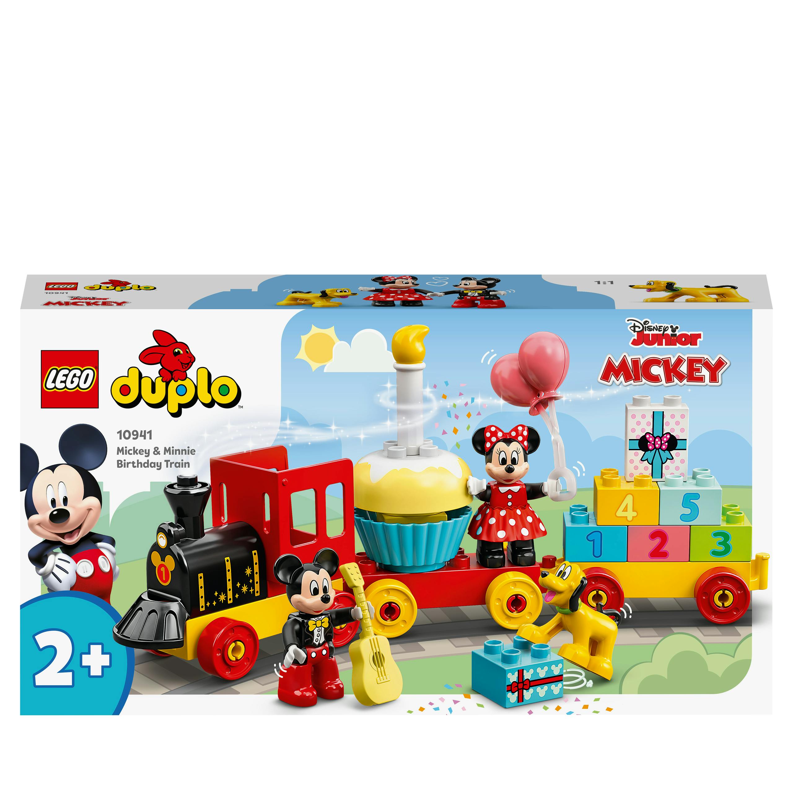 adverteren Individualiteit smeren LEGO DUPLO Disney Mickey & Minnie Verjaardagstrein (10941)