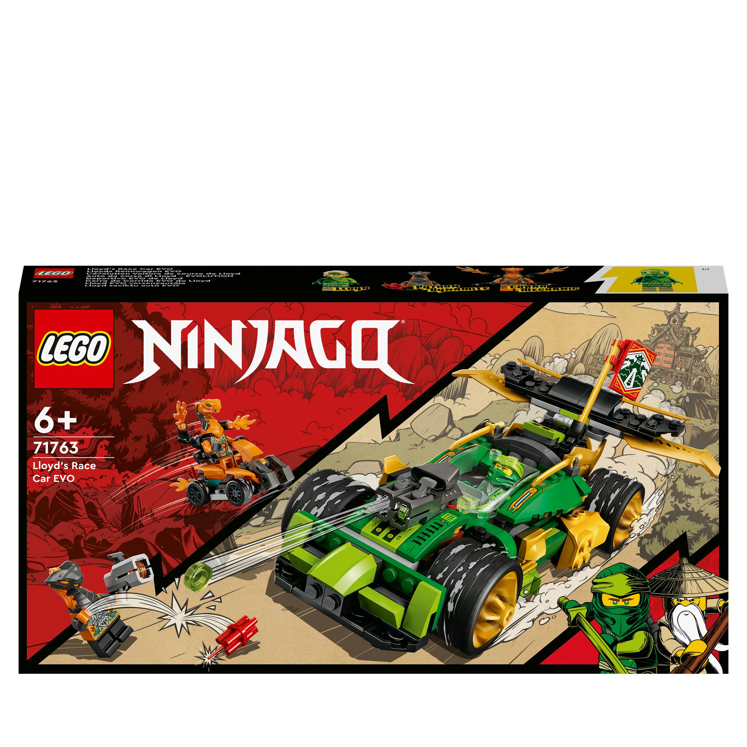boog Leuren middag LEGO NINJAGO Lloyd Racewagen Evo (71763)