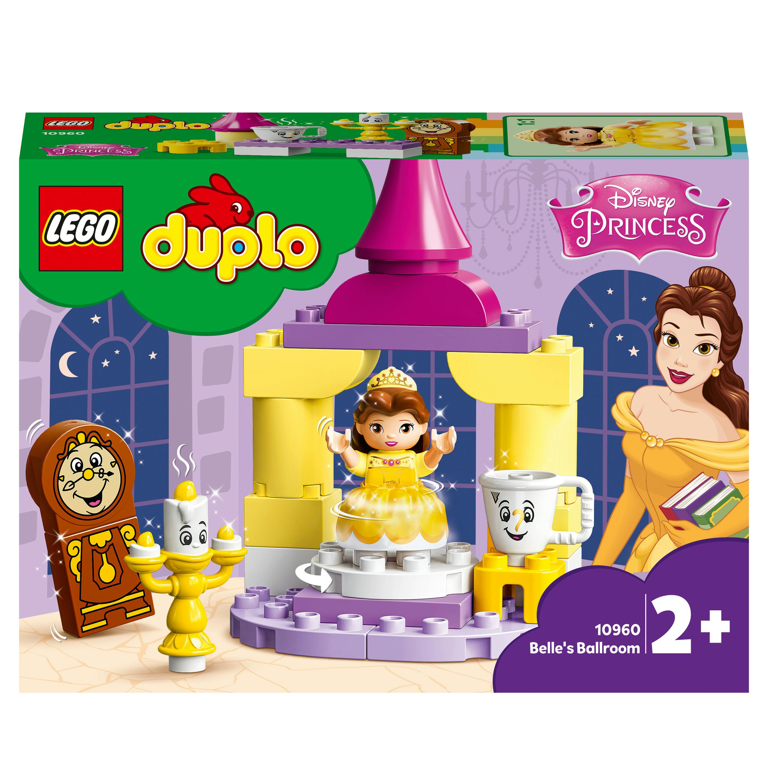 perzik Geven Kreek LEGO DUPLO Disney Princess Belle Balzaal (10960)