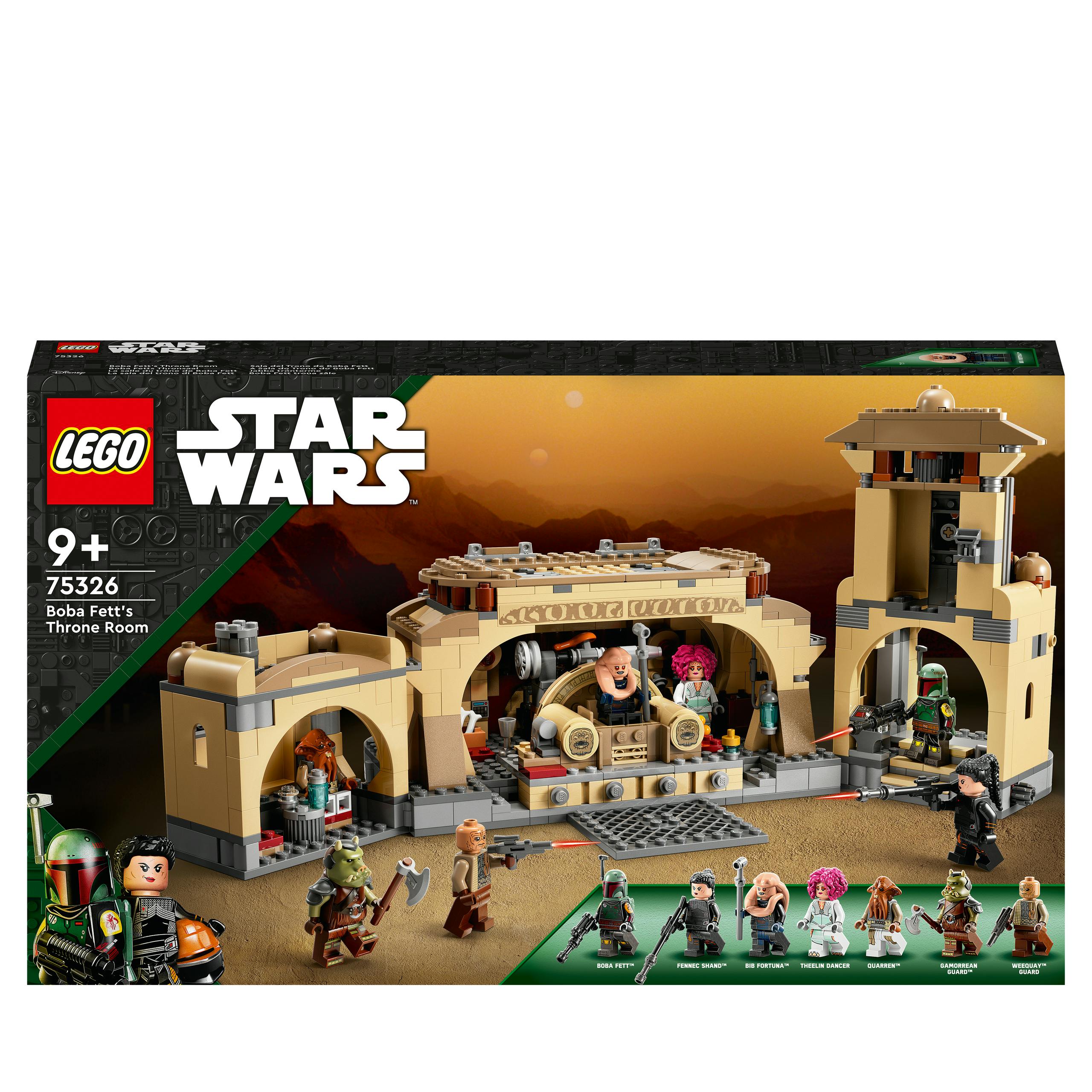 Aanzetten Lucht Helm LEGO Star Wars Boba Fett's Troonzaal Speelgoed (75326)
