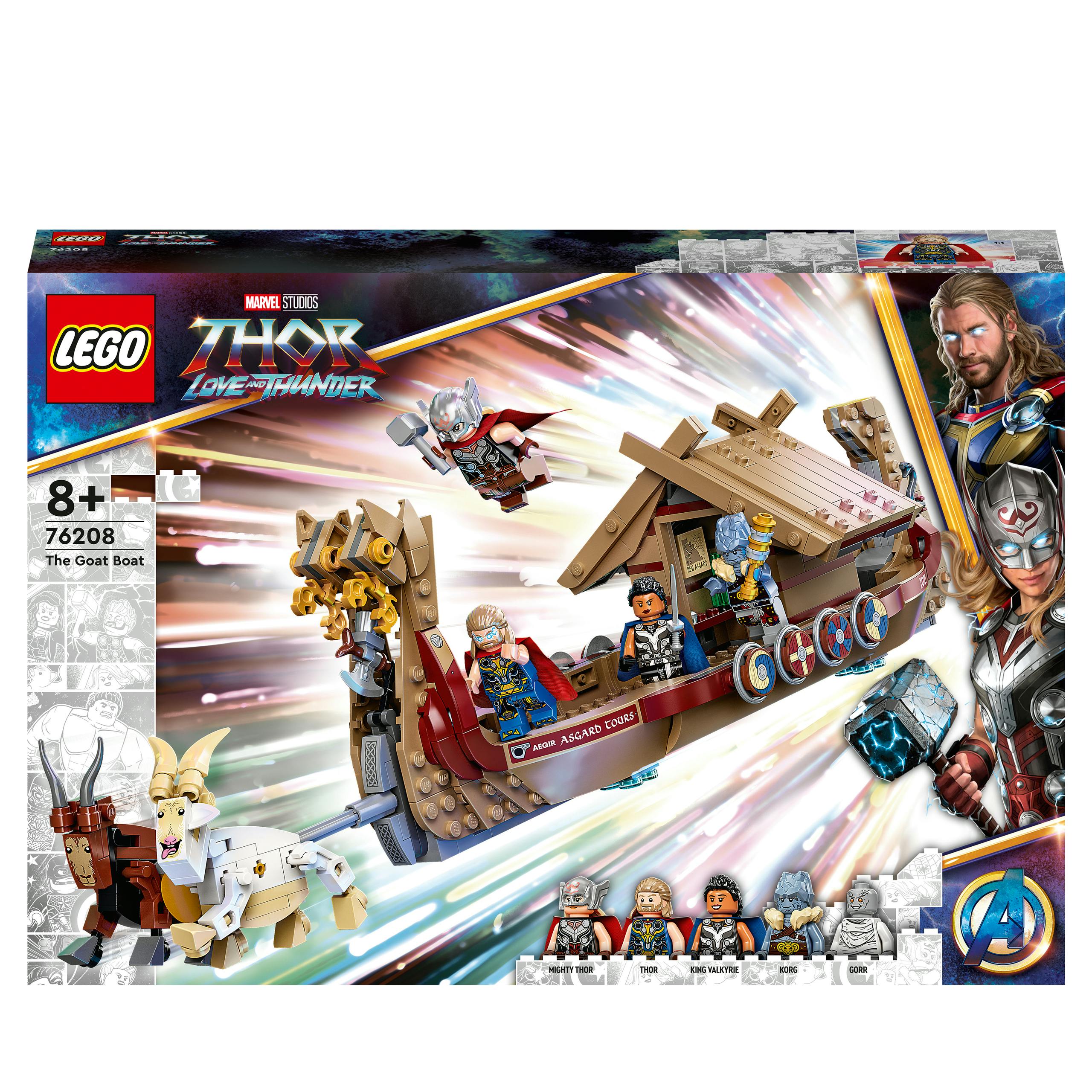 zeemijl terwijl Verdwijnen LEGO Thor Het Geitenschip (76208)