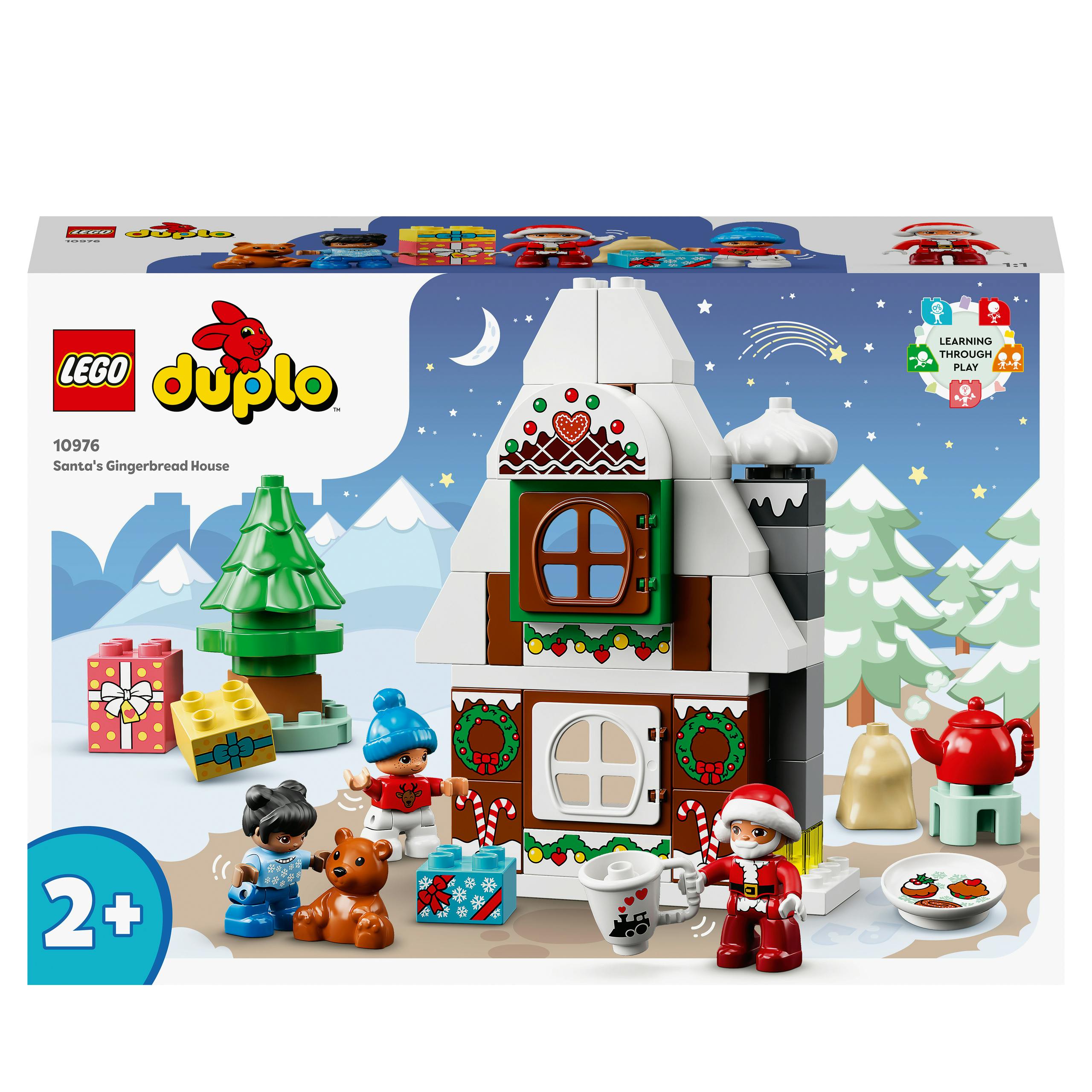 Scenario schild Zeldzaamheid LEGO DUPLO Peperkoekhuis van de Kerstman Speelgoed (10976)