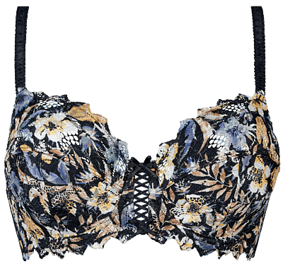 Soutien-gorge Sans Complexe Arum Mosaïc Noir