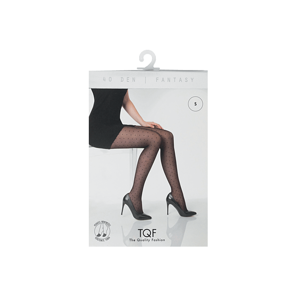 COLLANT FANTAISIE 40 DENIERS NOIR