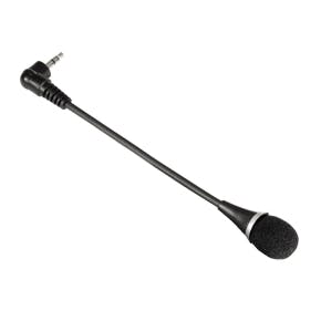 Microphone - Jack 35mm - Noir - Pour Ordinateur Portable - Col De Cigne