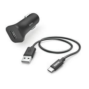 Kit Charge Allume Cigare Usb-c 12 W Noir