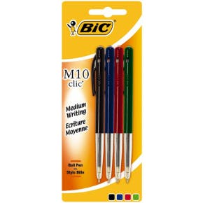 Bic Balpennen 4 Kleuren M10