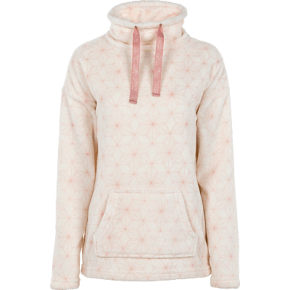 Sweat Col Montant Rose Dame