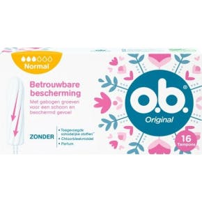 O.b. Originele Doos Van 16 Menstruatietampons