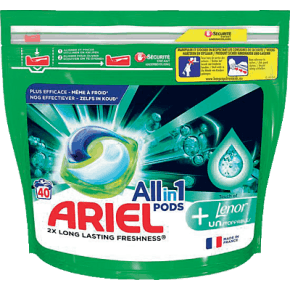 Ariel Pods 40d Lenor Unstoppables