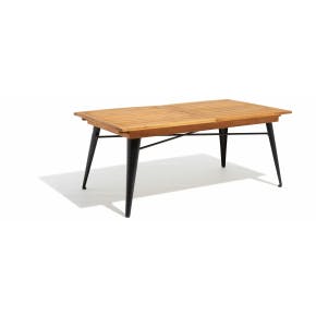 Table Extensible Fabrik 6/8 P Métal/bois