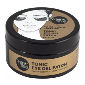 Organic Shop Hydrogel Eye Toning Patches Pu-erh Thee & Cafeïne