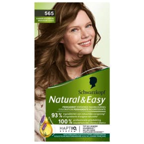 Schwarzkopf Natural & Easy Permanent Haarkleuring 565 Donker Goudbruin
