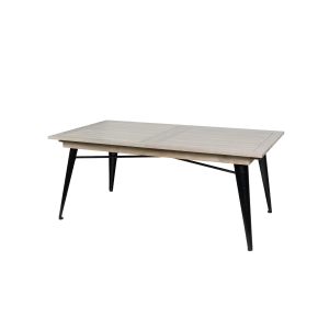 Table Fabrik Extensible Acacia + Métal
