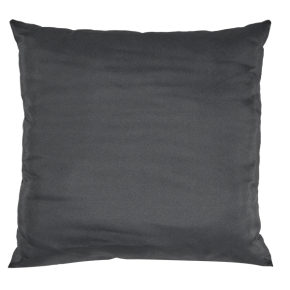 Zwart Polyester Vierkant Kussen 40cm 