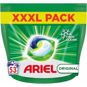 Ariel all-in-1 Pods Original Clean & Fresh 53 Stuks