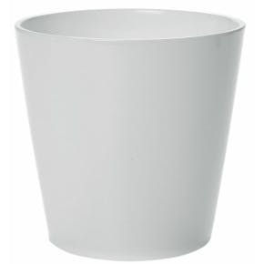 Cache Pot Céramique Blanc Alysse - H11 X D12