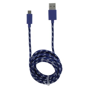 Câble De Données Usb - Micro Usb Textile - Q-link 