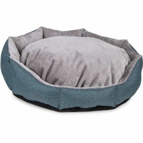 Ares Rond Hondenbed 80cm Turquoise