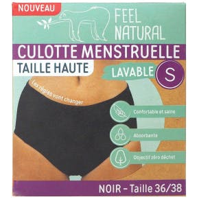 Culotte Menstruelle Taille Haute - Tailles Xs à Xxl