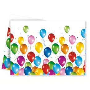 Verjaardags Tafelkleed Ballonnen 180x120cm