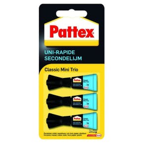 Pattex Uni-rapide Classic Mini Trio 3x1gr